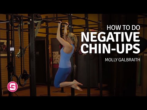 Chin-Up (Negatives) - How To Do A Negative Chin up