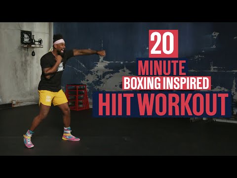 20-Minute Cardio Boxing HIIT: Get in Shape at Home