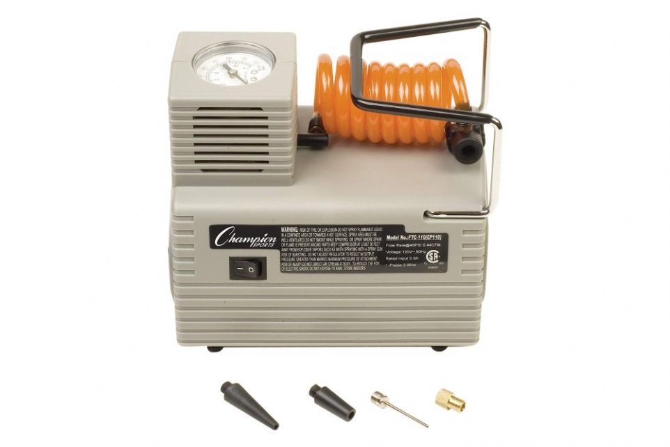 Best Champion Sports electric inflation air pump compressor