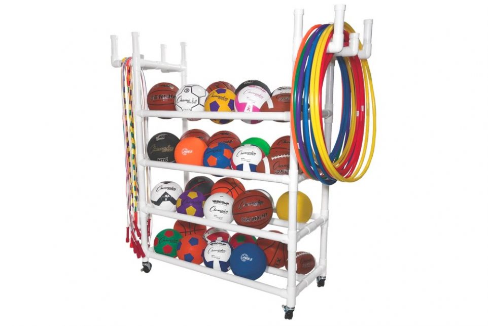 Best Champion Sports equipment cart white