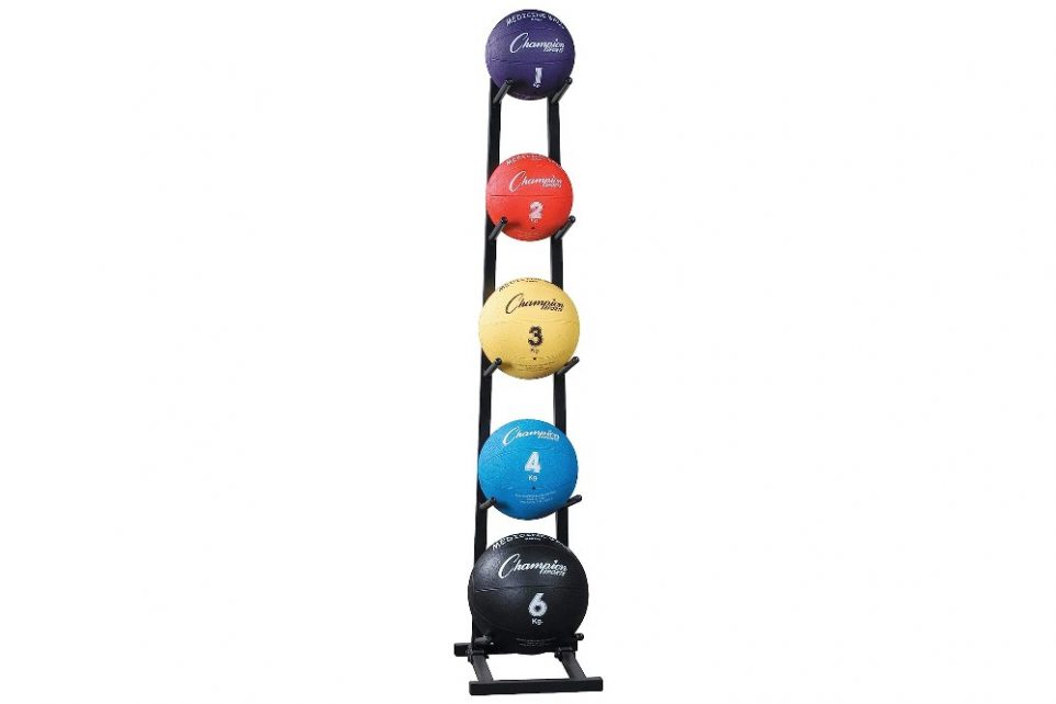 Best Champion Sports mbr1 medicine ball tree black