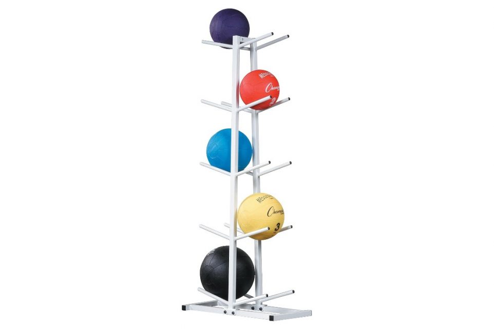 Champion Sports Double Medicine Ball Tree review