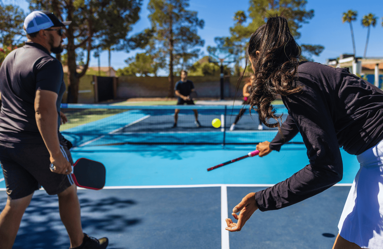 is pickle ball or golf more intense