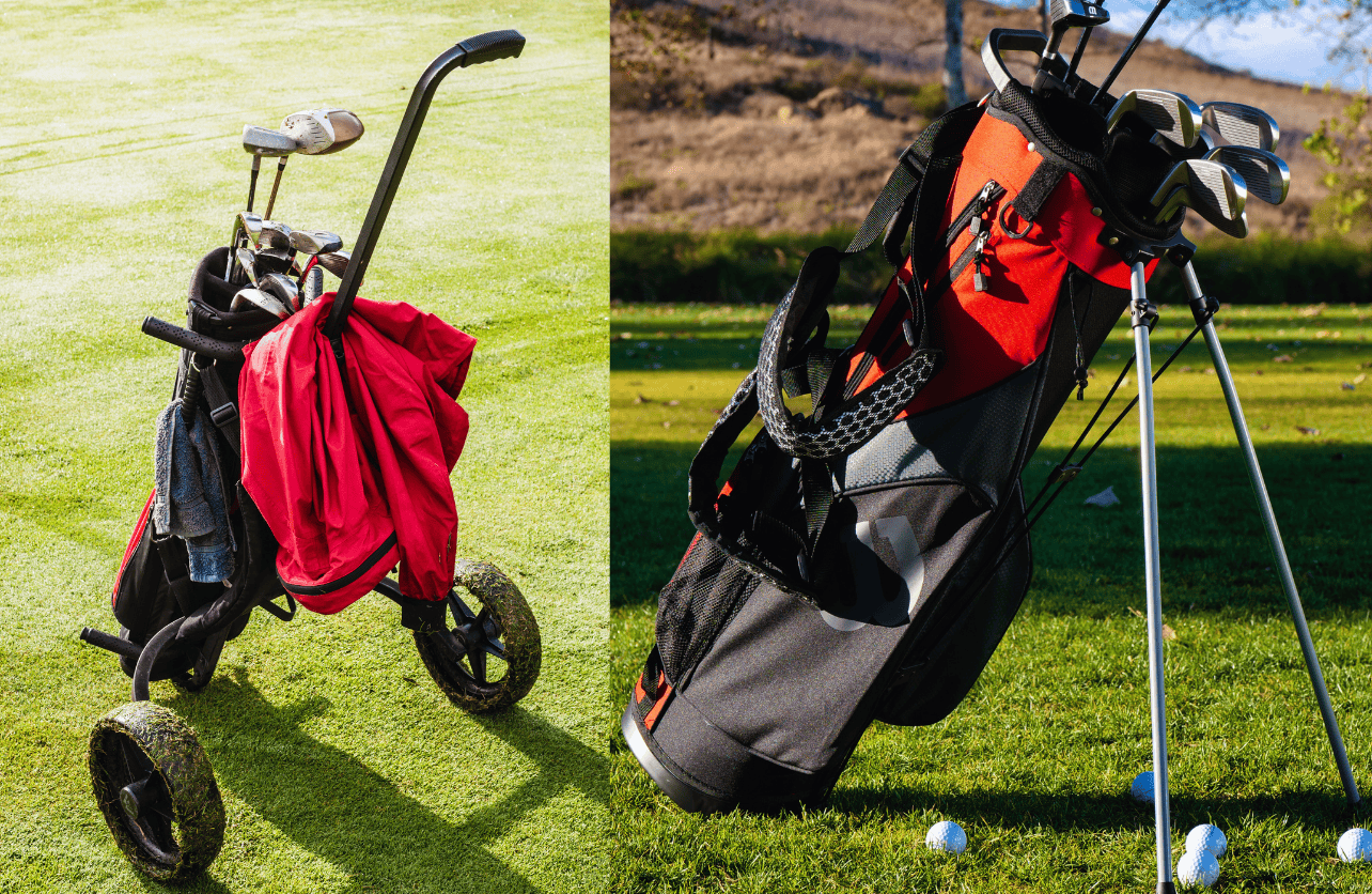 how to organize golf bag