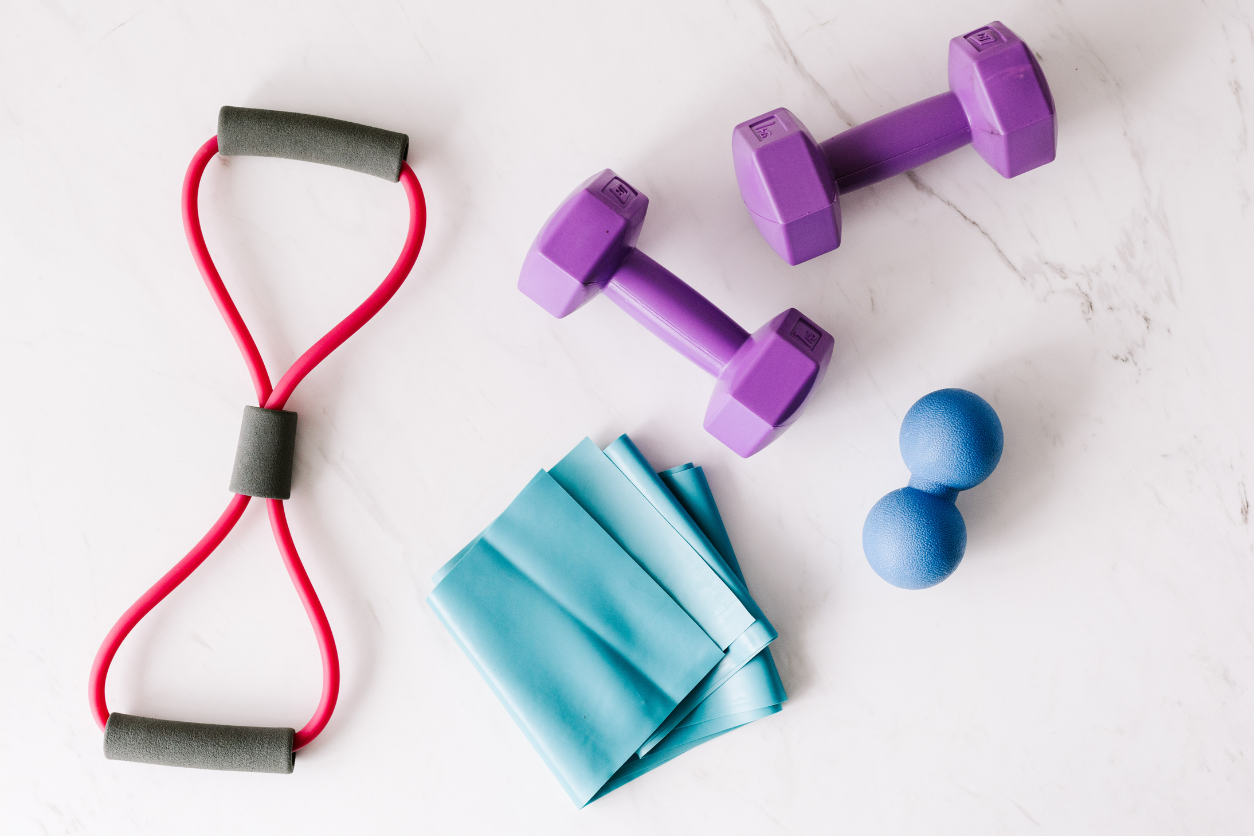 Adjustable dumbells