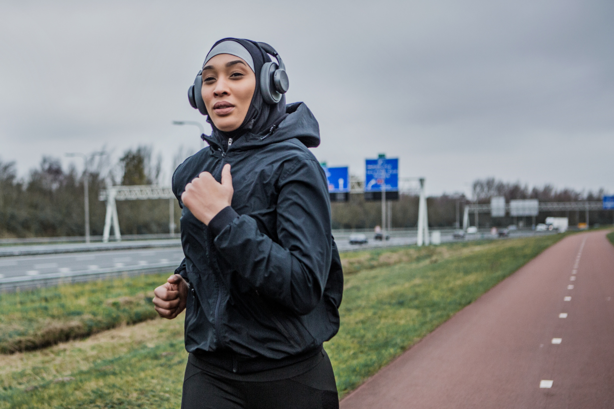 Sports hijab